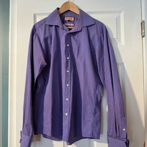 Thomas Pink London Men’s Slim Fit Dress Shirt (Size 16)